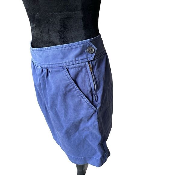 J. Crew navy mini skirt size 2 - Picture 3 of 4